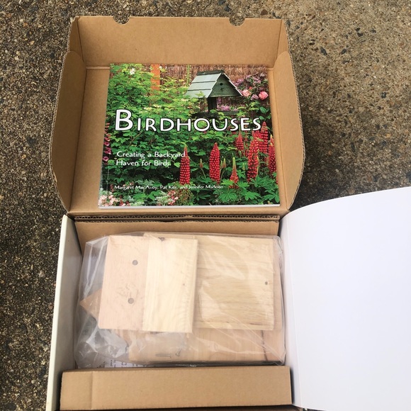 The Birdhouse Kit Craft Wood NEW - Picture 2 of 3